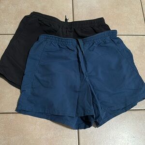 Patagonia baggies x2 size small